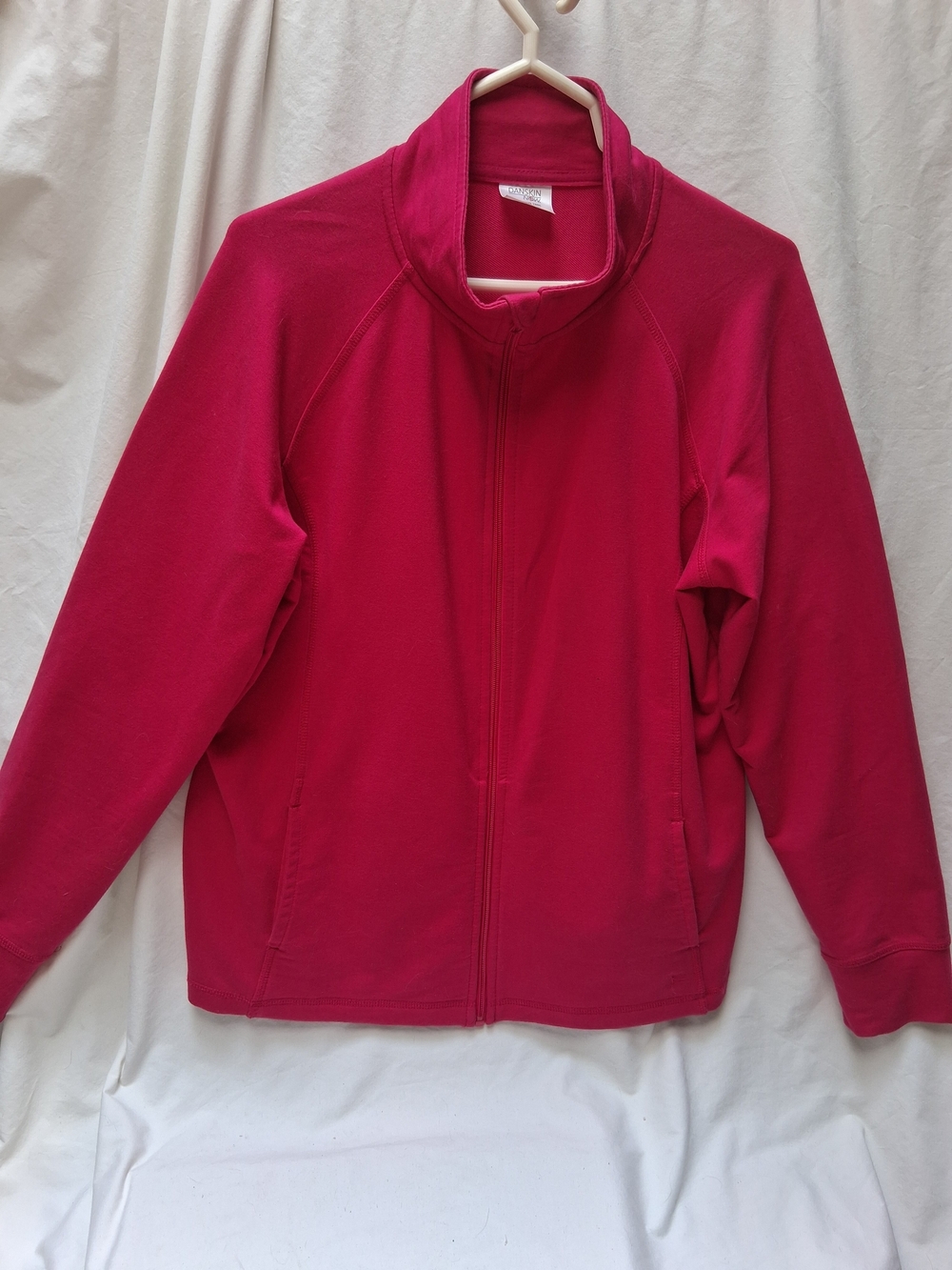 Danskin Women's Hot Pink Full-Zip Jacket